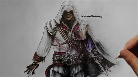 Ezio Auditore Speed Drawing How To Draw Assassin S Creed 2 YouTube