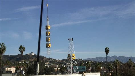 Iconic Ktla Radio Tower Being Taken Down Moved To Original Location Ktla