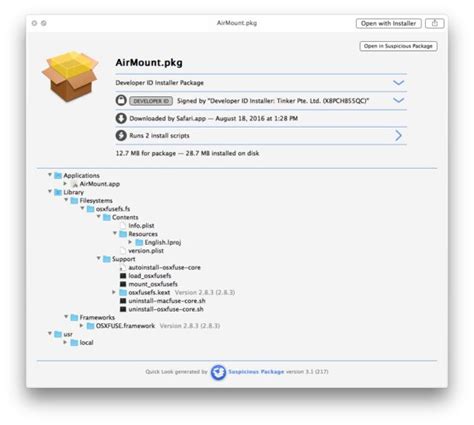 How To Open Pkg Files To View What Will Install On Mac