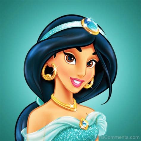 Princess Jasmine Smiling - DesiComments.com