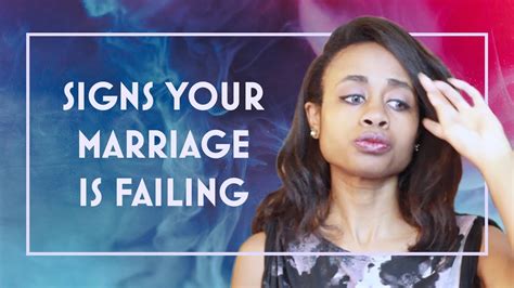 Signs That Your Marriage Is Failing What To Do About It Youtube