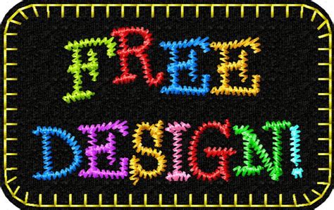 Free And Easy Download Machine Embroidery Designs For Your Next