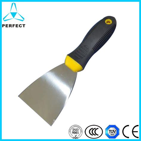Rubber Handle Stainless Steel Wall Putty Scraper China Scraper And