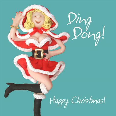 Ding Dong Christmas Greeting Card Cards Love Kates