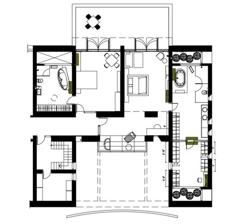 Free version for home use. 2d cad drawing of home plan interior autocad software ...