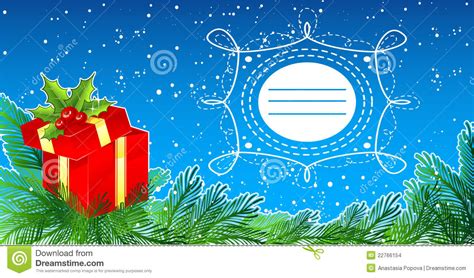 We know what your friends and. Xmas present stock vector. Illustration of ornamented ...
