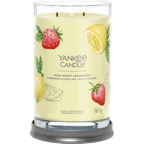 Yankee Candle Iced Berry Lemonade Large Signature Tumbler Jar Candle