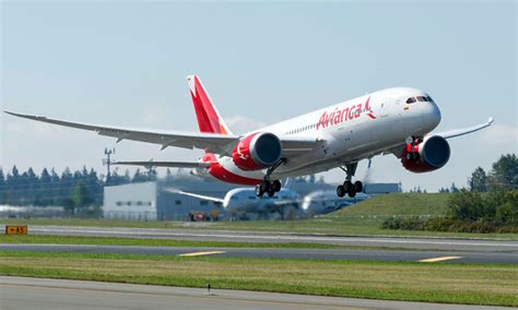 Avianca Celebrate Delivery Of Airlines First 787 Dreamliner
