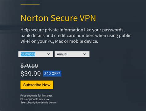 Norton Secure Vpn Review Restore Privacy