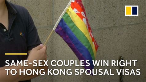 Same Sex Couples Win Right To Hong Kong Spousal Visas In Landmark Court Ruling Youtube