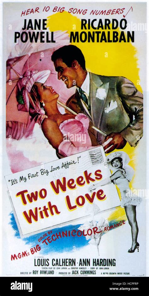 Two Weeks With Love From Left Jane Powell Ricardo Montalban Bottom