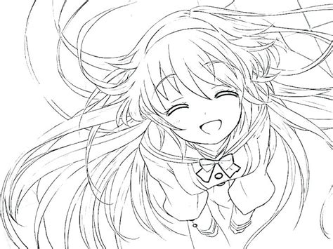 Cute Anime Coloring Pages To Print At Free Printable