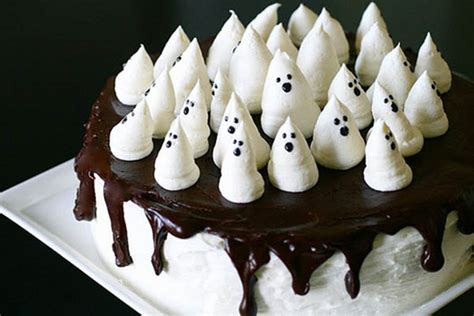 15 Halloween Ghost Desserts B Lovely Events