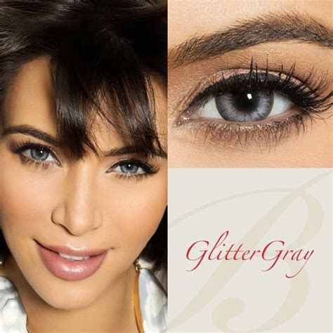 Bella Contact Lenses Glitter Gray