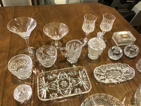 Urban Auctions Lot Of Crystal Glassware