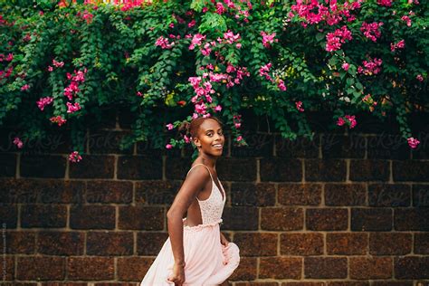 Beautiful Woman In Garden By Stocksy Contributor Marija Savic Stocksy