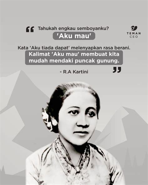 75 Motto Hidup Ra Kartini Cocok Untuk Wanita Masa Kini