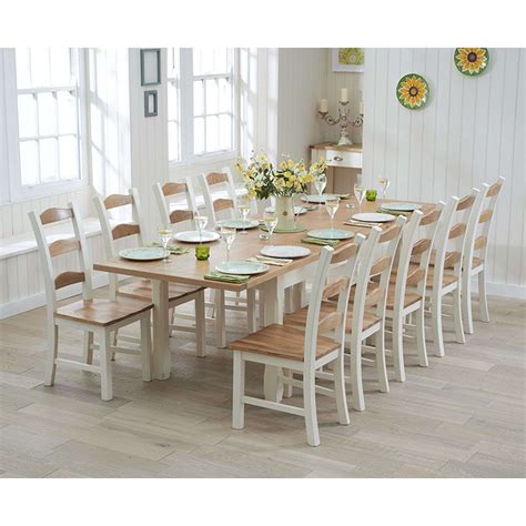 Full instructions for each set can be found in. Sandringham Cream Painted Extending Table With 10 Chairs