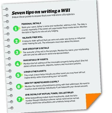 Seven Tips On Writing A Will Estateplanning Estateplanningchecklist Estateplanningfordummies