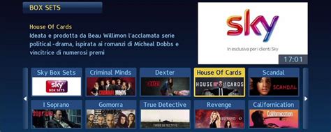 Sky Box Sets Da Marzo Online Il Catalogo On Demand Con Oltre Serie