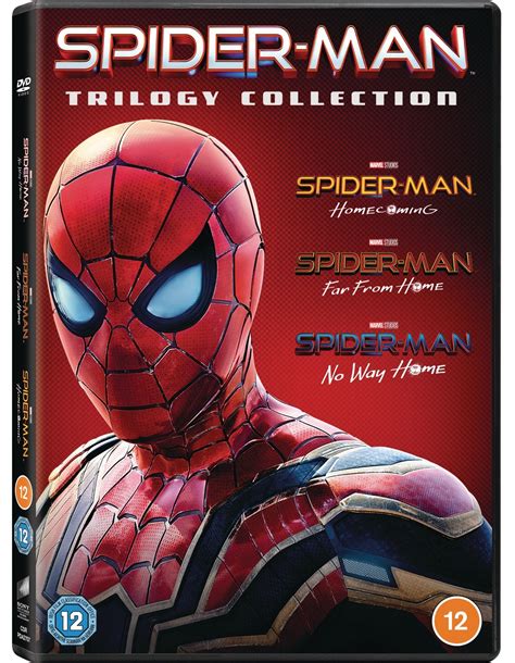 Spider Man New Trilogy Collection Marvel Studios Spider Man Dvd Box