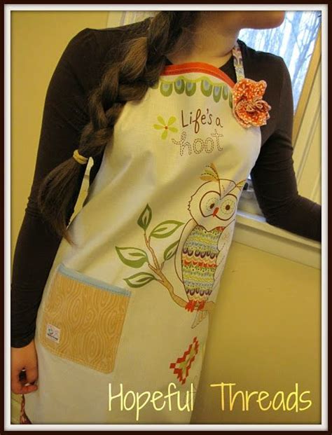 Hopeful Threads Apron Panel Finish Apron It Is Finished How To Make