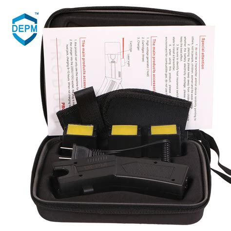 Depm Safety Remote Electric Shock Stun Gun Self Defense Tools Remote D