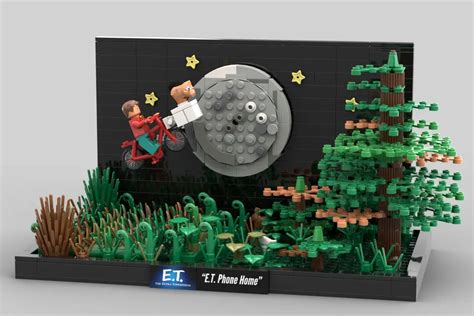 Lego Ideas Et The Extra Terrestrial “et Phone Home” Diorama