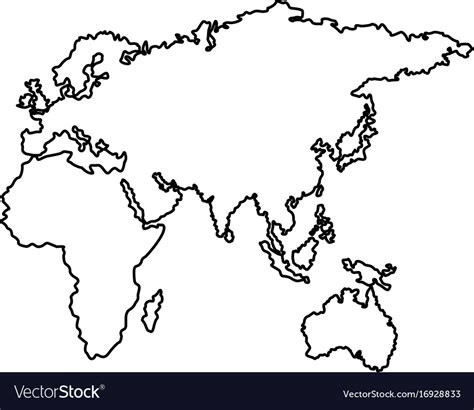 Outline Map Of Europe And Asia United States Map