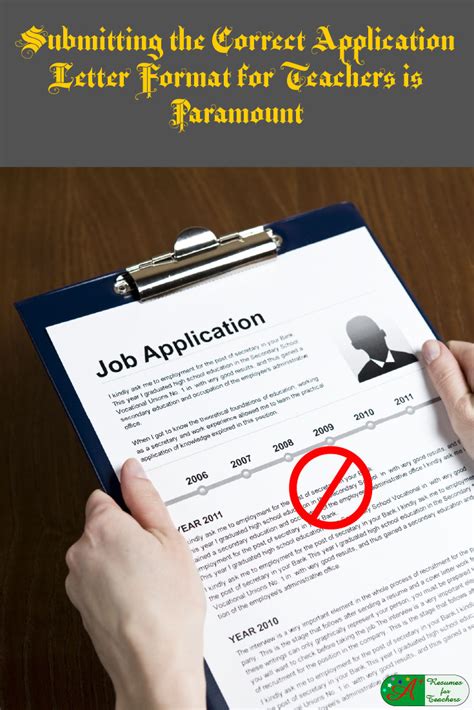 Related search › sample employment application for teachers › teacher application cover letter sample a job application letters for teacher primarily explains the qualification and education. Submitting the Correct Application Letter Format for ...
