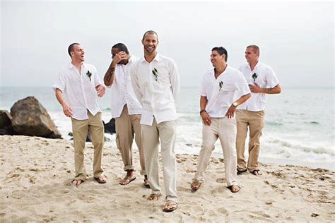 What a groom could wear to look stylish? How to Choose a Groom Suit for a Beach Wedding - Beach ...