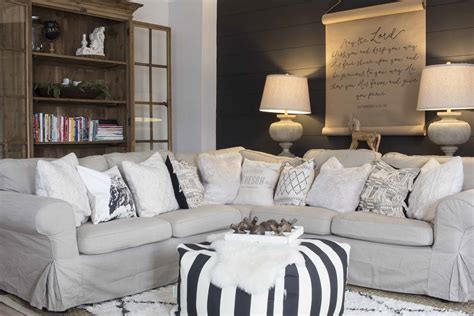 I love this pillow because it's so warm and inviting. Where I Found All Our Boho Farmhouse Style Throw Pillows