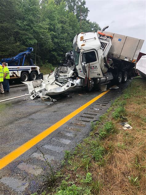 Chain-reaction crashes on I-64 in Goochland send 7 to the hospital | 8News