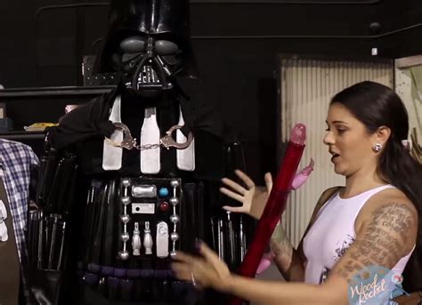 Here’s A Pretty Convincing Darth Vader Made Out Of Sex Toys Via Motherboard