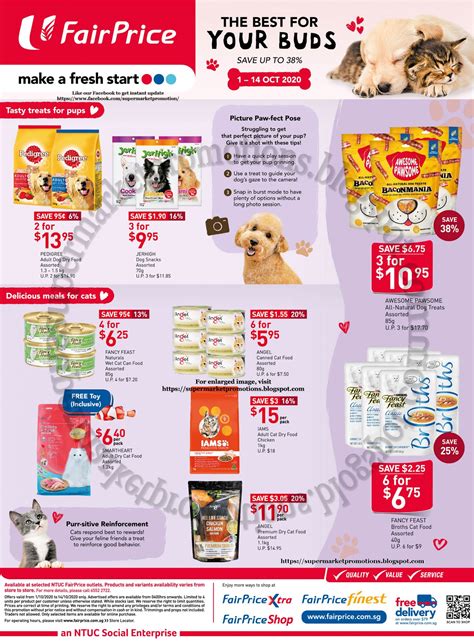 What food has been recalled 2020? NTUC FairPrice Pets Food Promotion 01 - 14 October 2020 ...