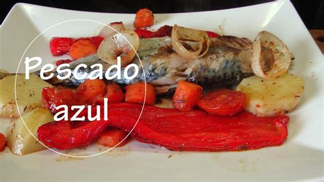 Recomendaciones de la cocina para. Como cocinar PESCADO AZUL fácil al HORNO con VERDURAS muy ...