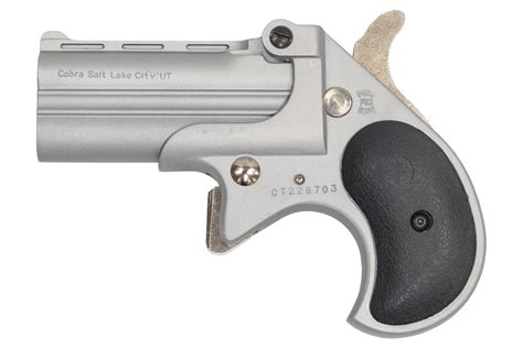 Cobra Enterprise Inc Cb9 9mm Satin Derringer With Satin Nickel Cerakote