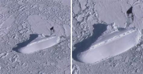 Mysterious 400 Foot Ice Ship Discovered Off The Coast Of Antarctica