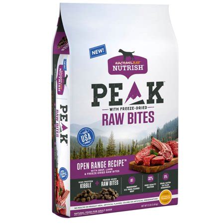 Controversial because apart from triggering allergic reactions, corn provides little nutritional value. Rachael Ray Nutrish PEAK Natural Grain Free Dog Food with ...