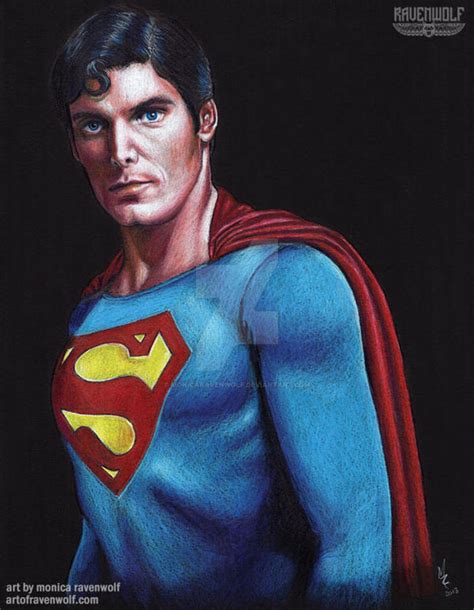 Superman Christopher Reeve By The Art Of Ravenwolf On Deviantart