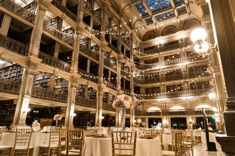 Weddings George Peabody Library Private Events