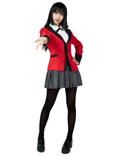 Kakegurui Jabami Yumeko Cosplay Costume School Uniform Cp05024