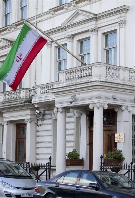 Iranian Embassy In London Reopens After 2 Years