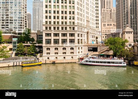 Chicago Illinois Usa August 24 2014 Wendella Boat Rides