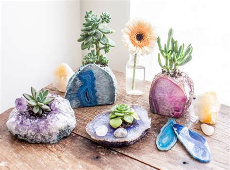 10 Ways To Decorate With Crystals Apartment Therapy
