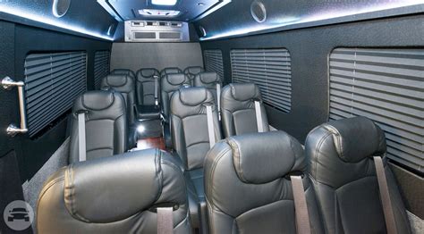 Mercedes Benz Sprinter 13 Passenger Luxury Van Atlantic Limousine And