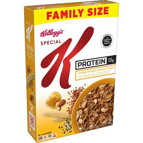 Kelloggs Special K Protein Breakfast Cereal Made With Real Almonds