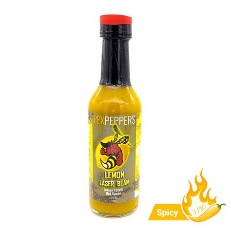 Lemon Laser Beam Fatalii Hot Sauce Pexpeppers Hot Sauce