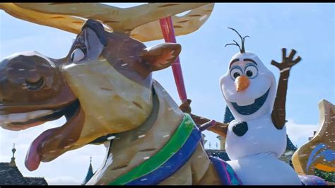Frozen Celebration In Disneyland Paris Youtube