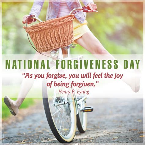As You Forgive You Will Feel The Joy Of Being Forgiven National